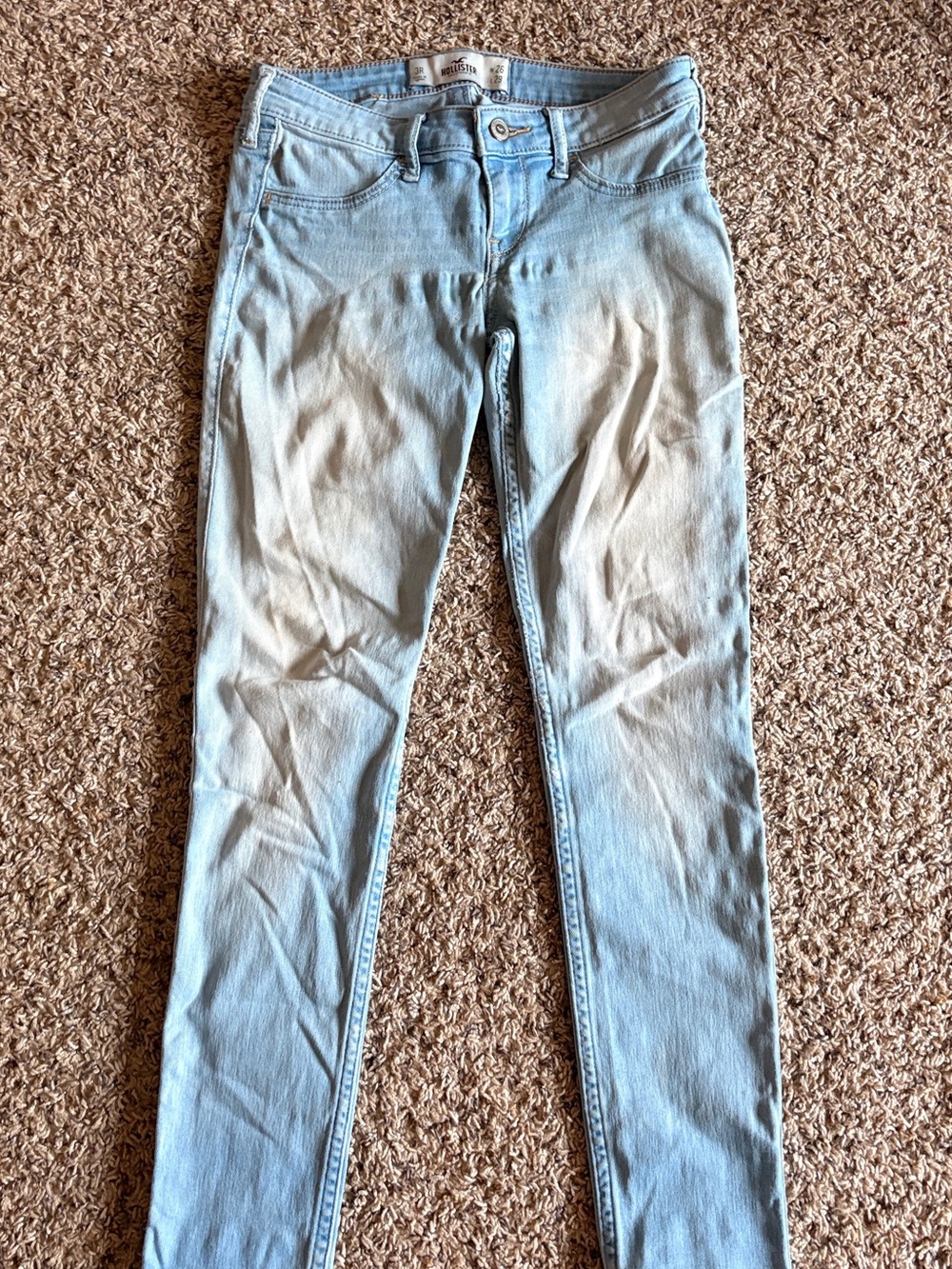 Light Wash kids’s Skinny Jeans - Light Blue